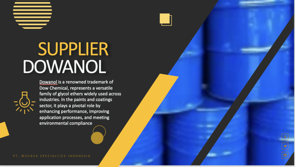 Distributor Dowanol