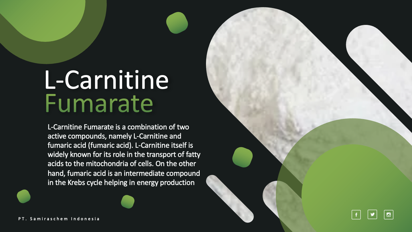 manfaat l carnitine Jual L-Carnitine Fumarate