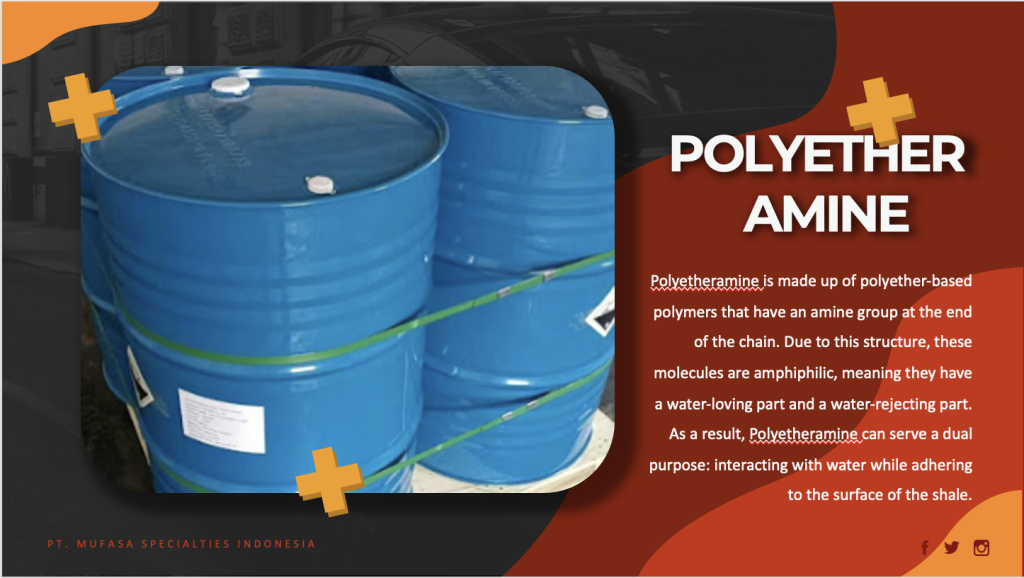 Jual Polyetheramine Shale Additive