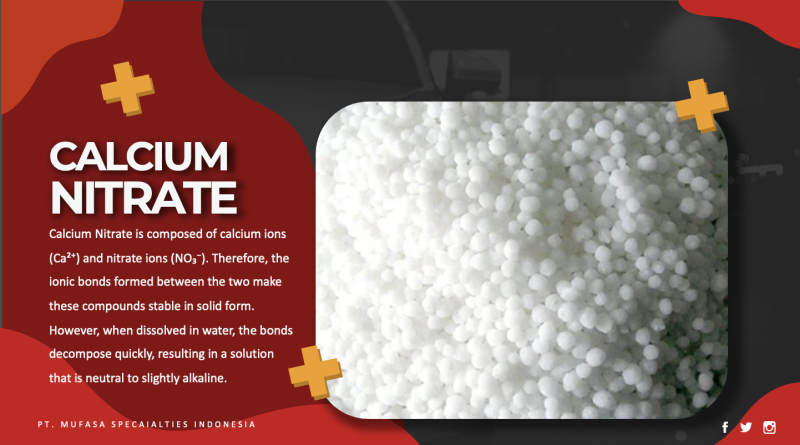 Jual Calcium Nitrate